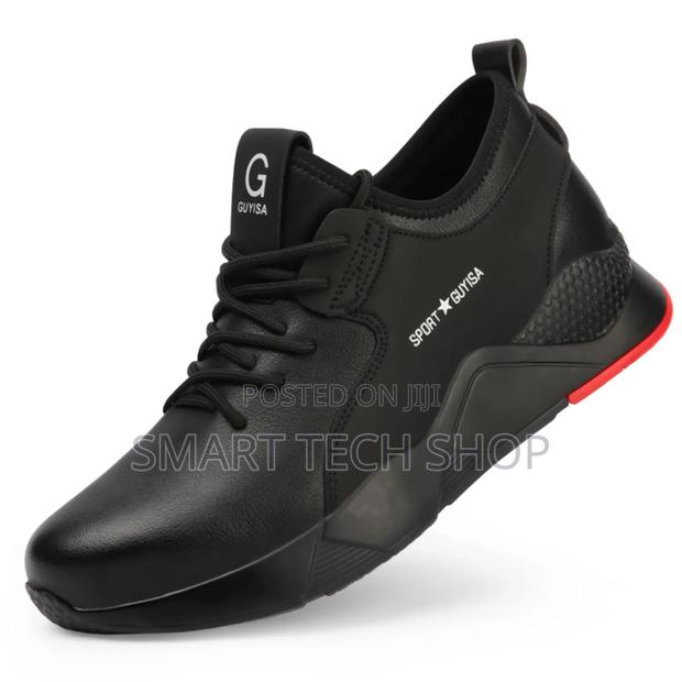 Men's Casual Lightweight Breathable With Anti Impact Steel Toe · Photo 5