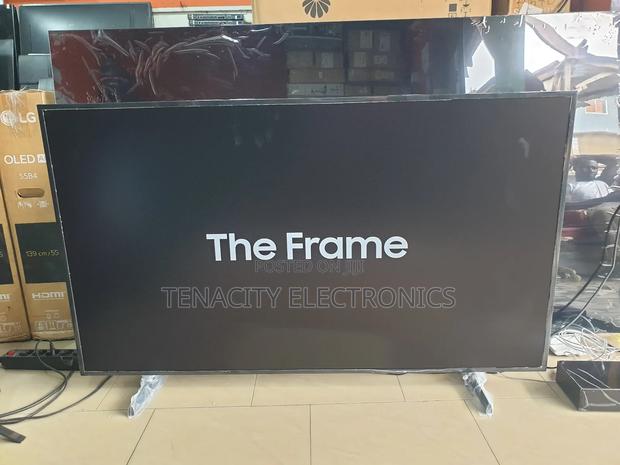 Qled Picture Frame 55"Samsung Uhd HDR Smart Satellite Tv · Photo 1