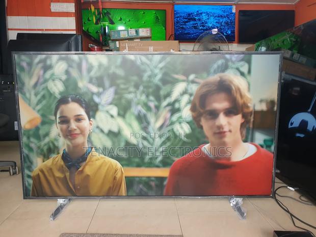 Qled Picture Frame 55"Samsung Uhd HDR Smart Satellite Tv · Photo 8