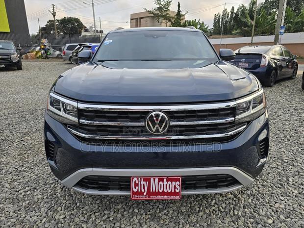 Volkswagen Atlas SEL R-Line 4Motion 2020 Blue · Photo 1