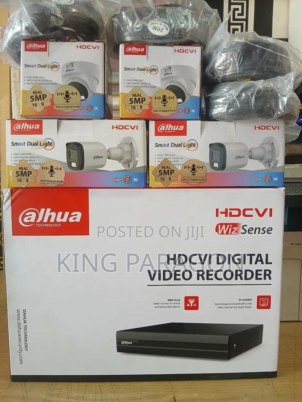 CCTV Kit (4 Channel) With Audio [5mp] · Photo 1