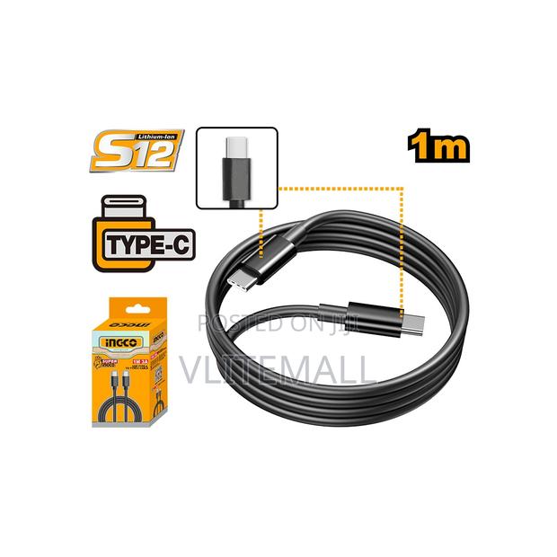 Charging Cable Usb-Type-C to Usb-Type-C 1m (Iucc02) · Photo 1