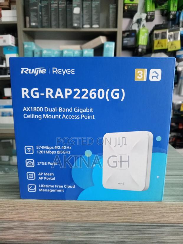 Ruijie Rg-Rap2260 (G) Ax1800 Dual-Band Gigabit Ceiling Access Point · Photo 1