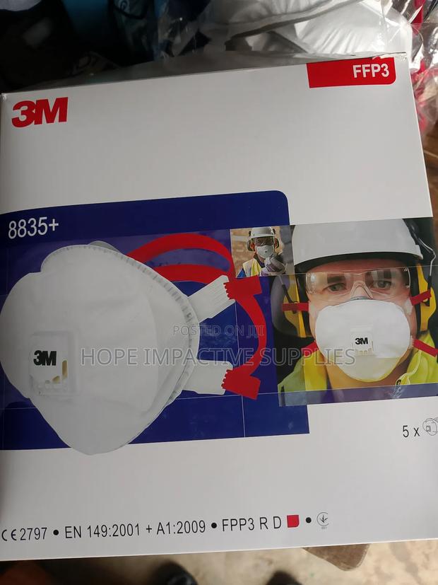 3m 8835+ Ffp3 Nose Mask [5pcs/Box]. · Photo 1