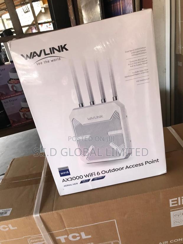 Wavlink Ax3000 Wifi6 Dual Band Wifi Mesh Extender Outdoor Ap · Photo 1