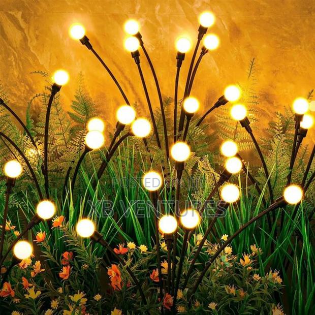 1 Pack 8 Solar Garden Decorations Lights, Firefly Lights · Photo 1