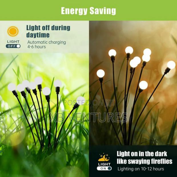 1 Pack 8 Solar Garden Decorations Lights, Firefly Lights · Photo 2