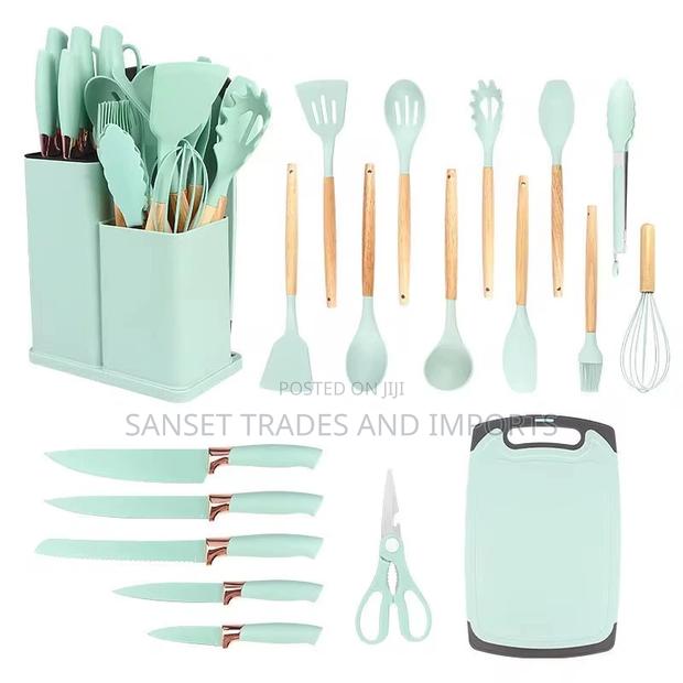 19 Pieces Silicon Kitchen Set · Photo 2