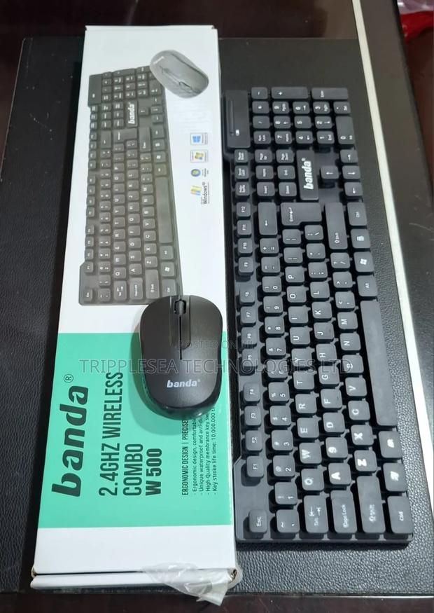 Banda W500 Wireless Keyboard Mouse 2.4ghz · Photo 1