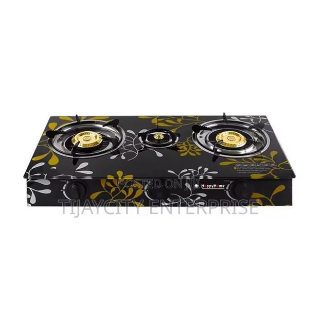 Automatic Glass 3 Burner Stove · Photo 1