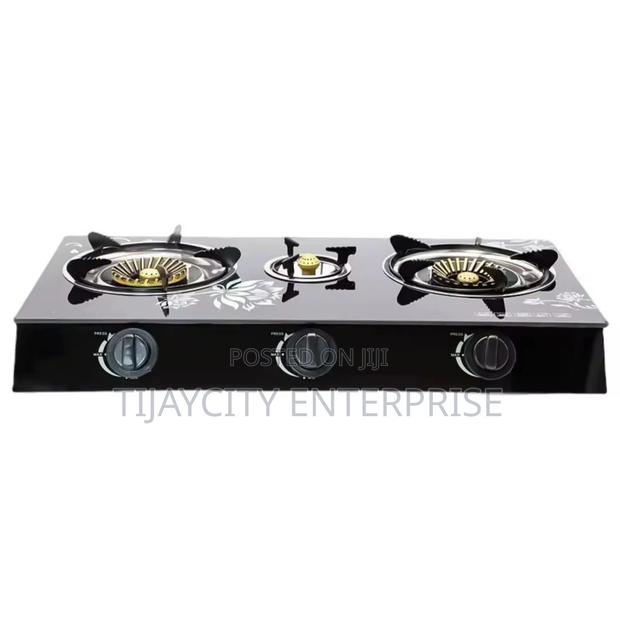 Automatic Glass 3 Burner Stove · Photo 3