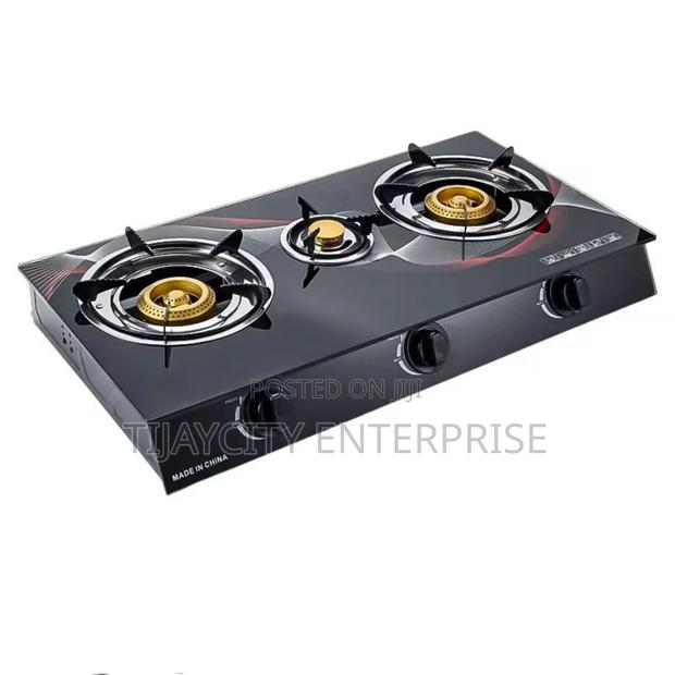 Automatic Glass 3 Burner Stove · Photo 4
