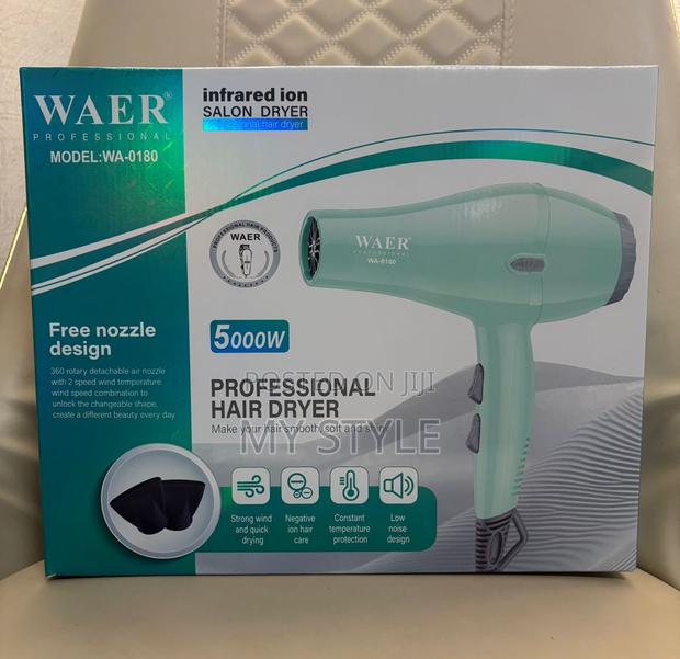 Waer Hair Dryer 5000watts · Photo 3
