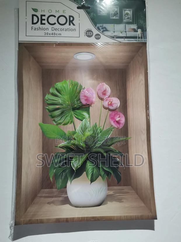3d Flower Wall Sticker · Photo 1