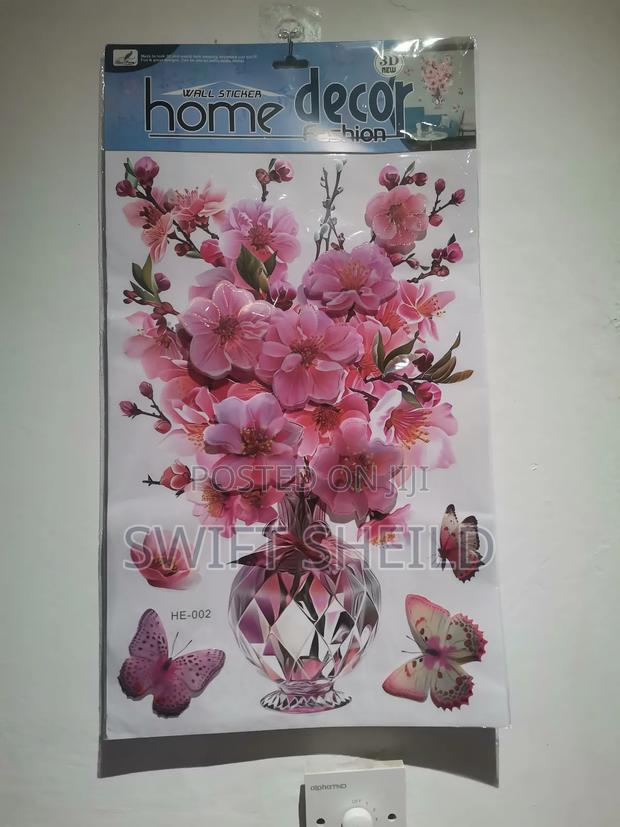 3d Wall Flower With Butterfly · Photo 1