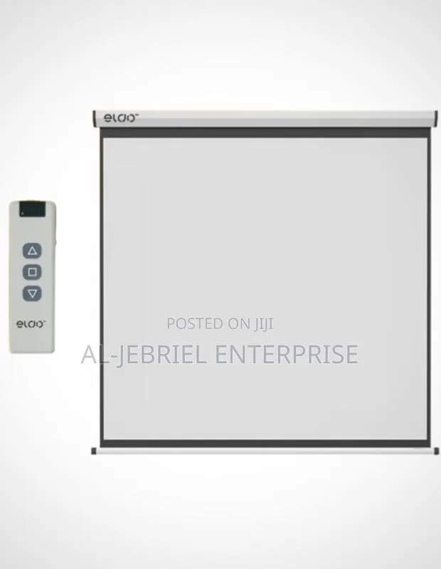 Electronic 150cm Projector Screen · Photo 1