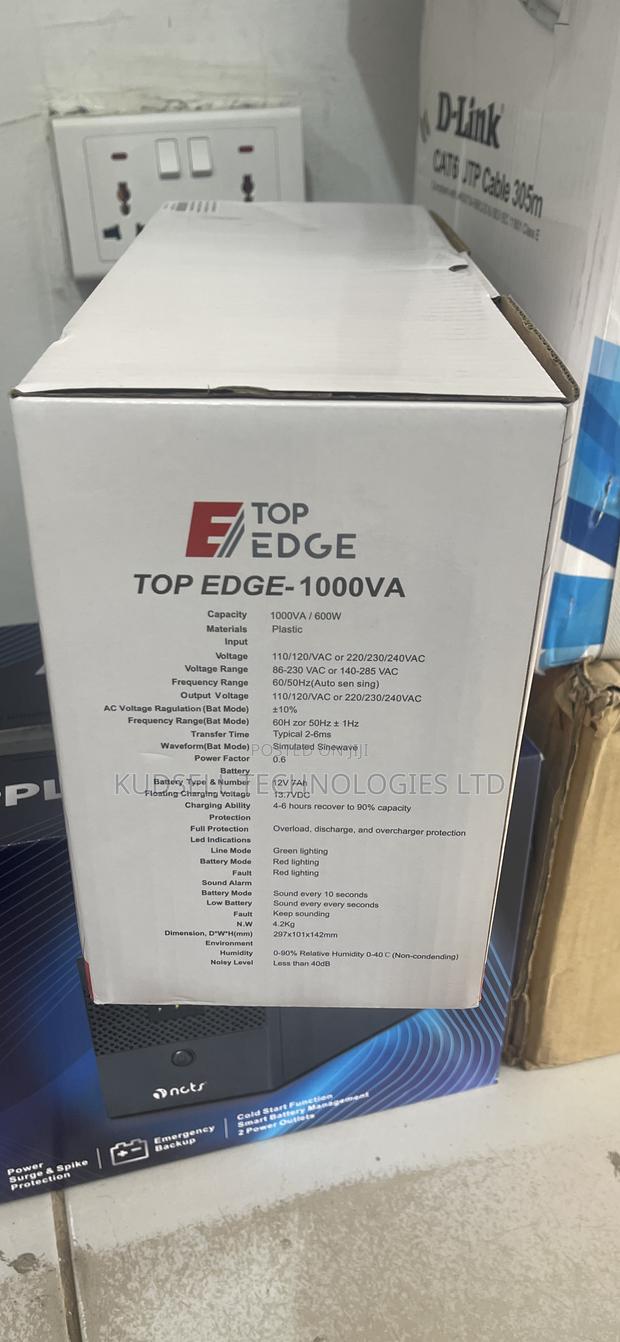 Top Edge-1000va (1kva) Ups With Automatic Voltage Regulator · Photo 2