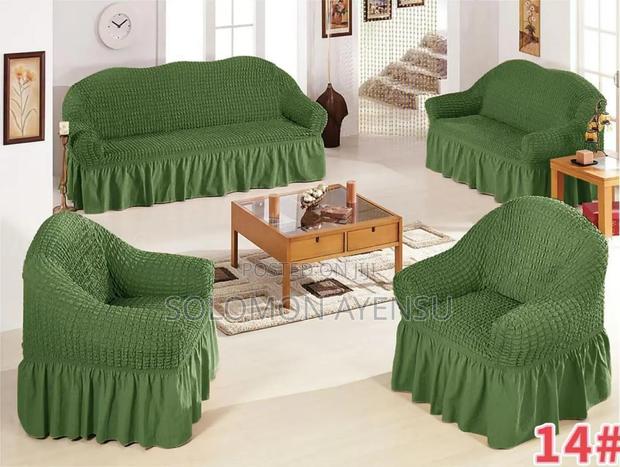 Quality Skirted Slipcover for Sofa Available in Different Colours · Photo 2