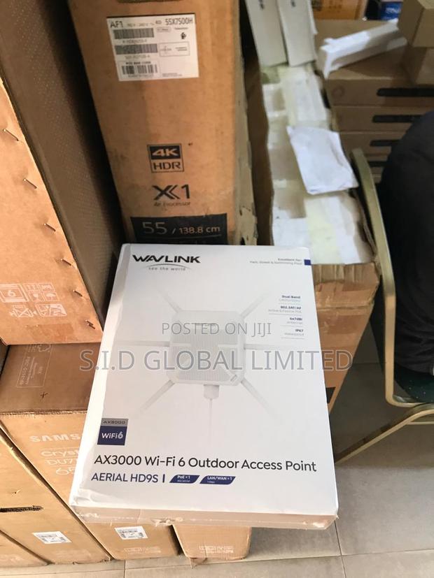 Wavlink Wifi6 Outdoor Ax3000 Dual Band Access Point Aerial Hd9s · Photo 1