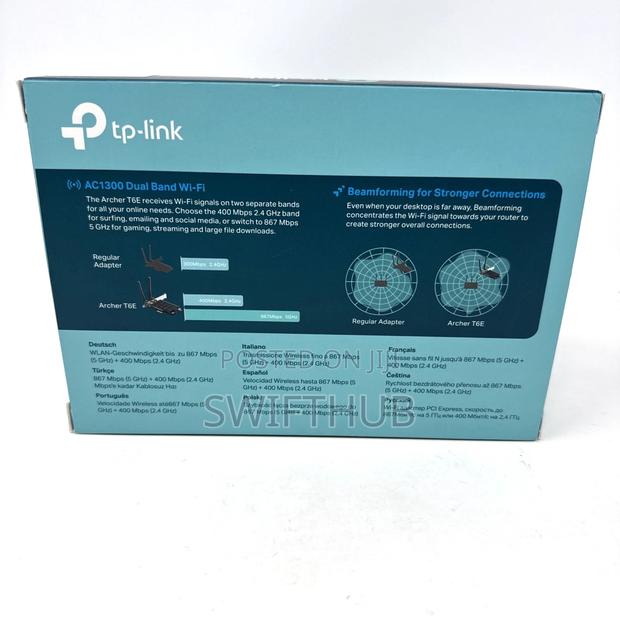 Tp-Link Archer T6e Ac1300 Wireless Dual Band Pcie Adapter · Photo 2
