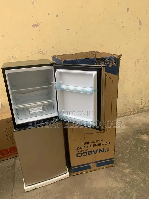 Nasco 136L Double Door Refrigerator · Photo 1