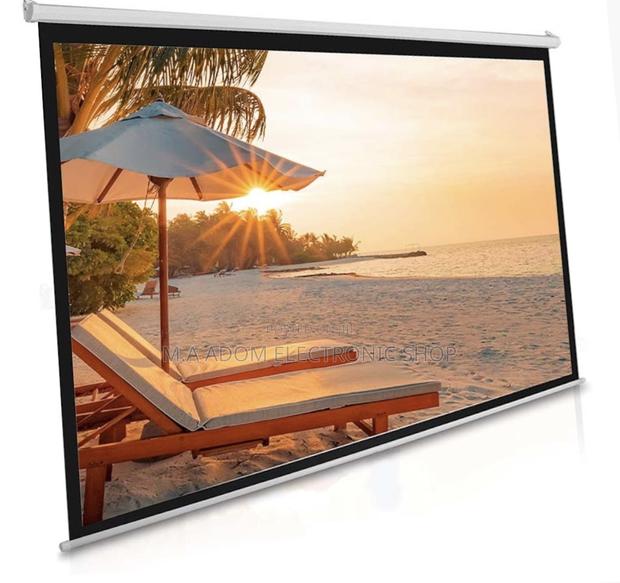 Eldo Electronic Projector Screen 240cm X 240 Cm · Photo 1