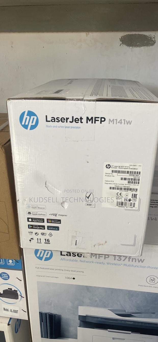 HP Laserjet MFP M141w All-in-One Printer · Photo 2