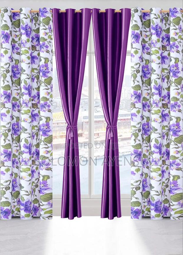 Quality 4 in 1 Curtains Available in Different Colours · Photo 2
