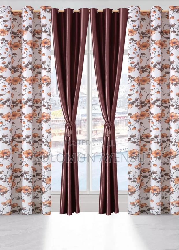 Quality 4 in 1 Curtains Available in Different Colours · Photo 3