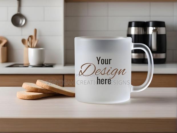 Frosted Mug With Branding · Photo 4