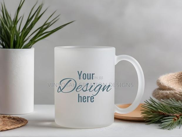 Frosted Mug With Branding · Photo 6