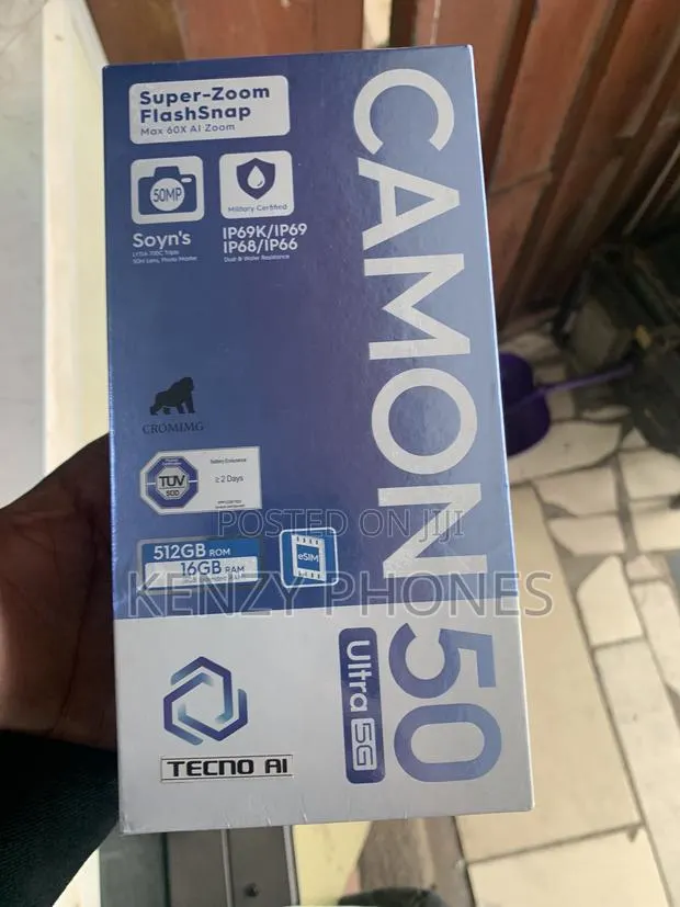 New Tecno Camon 50 Ultra 512 GB Gray · Photo 1