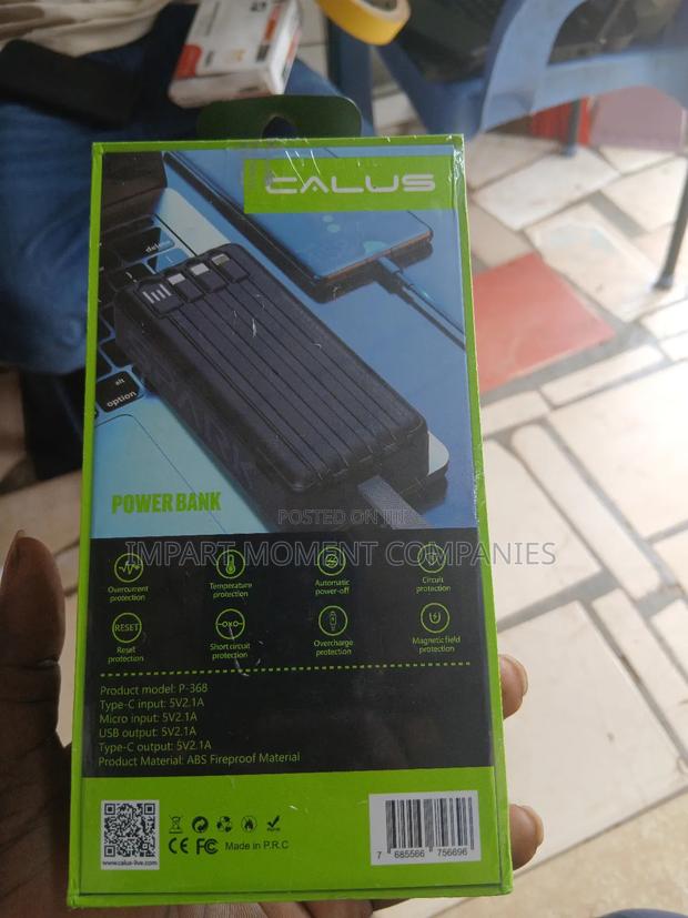 Calus Powerful Power Bank With 4 Cables · Photo 2