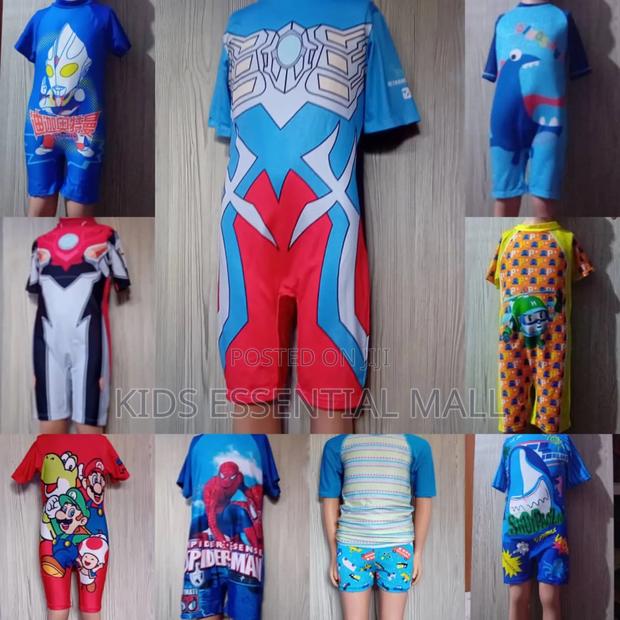 Boys Cartoon Character Swimmer · Photo 1