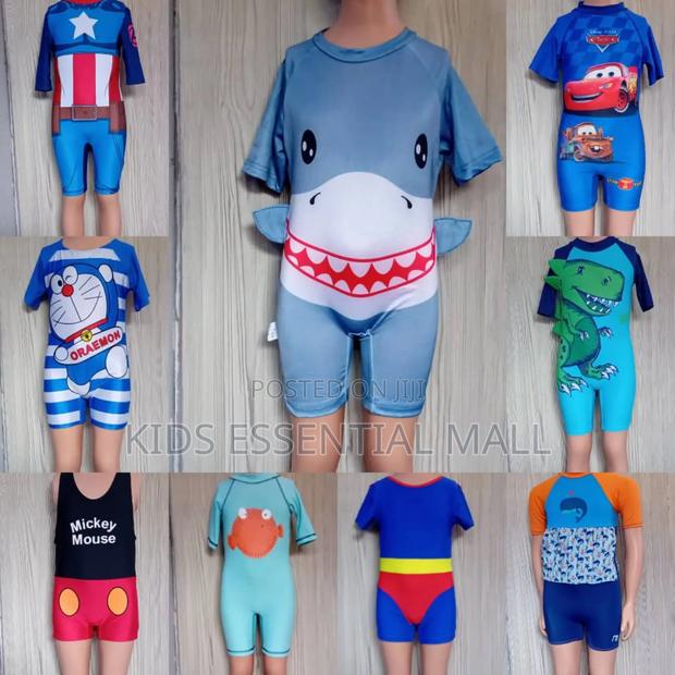 Boys Cartoon Character Swimmer · Photo 2