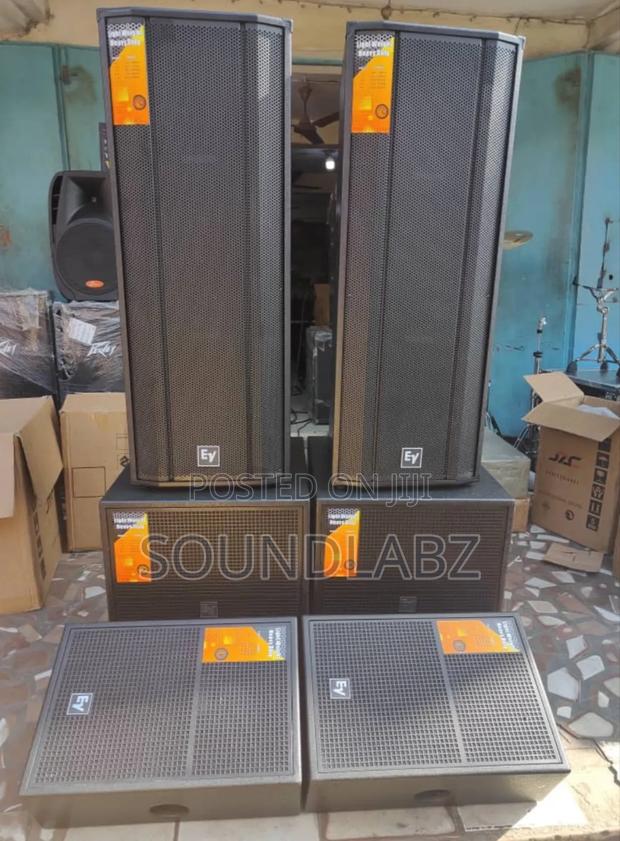 Electro-voice Full Range, Single Bass Speakers And 15" Stage Monitors · Photo 1