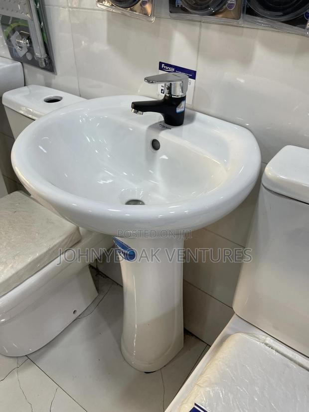 Basin and Stand With Tap