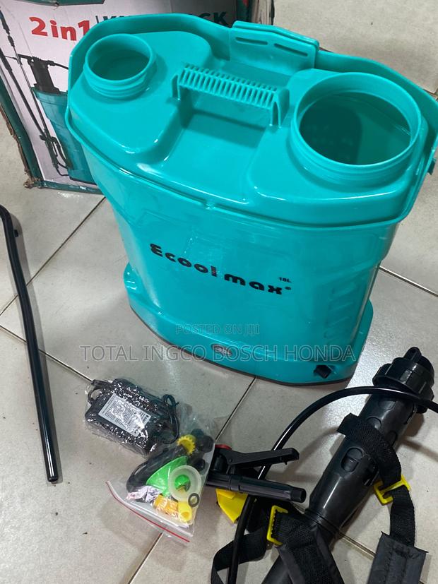 Spray Machine 2 in 1 Battery/Manuel Dual Operating Knapsack Sprayer · Photo 1