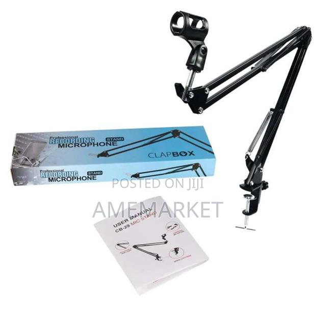 Adjustable Scissors Boom Arm Microphone Stand For Recording Studio · Photo 2