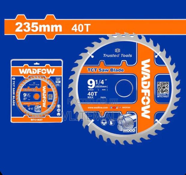 Wadfow 235mm TCT Saw Blade - Wtc1k07 · Photo 3