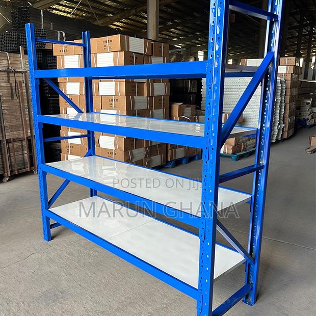 Storage Warehouse Racks Shelves for Store Shops 300kg 4 Layers · Photo 1