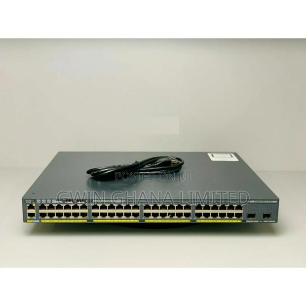 Cisco Ws-C2960. 48port Gigabit Managed Switch +2 X10GB SFP · Photo 1