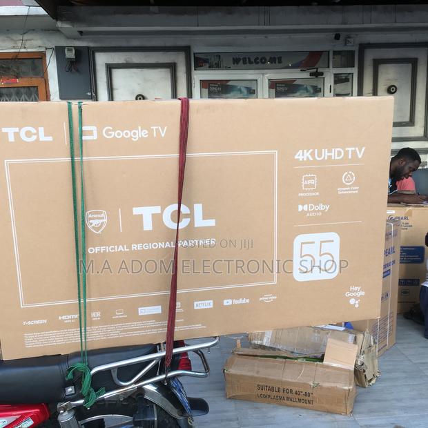TCL 55” Android Smart Tv · Photo 1