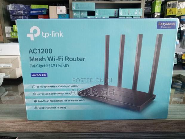 Tp-Link Archer C6 Ac1200 Mesh Wifi Router · Photo 1