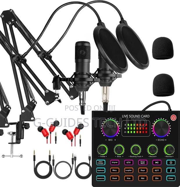 Bm-800 Condenser Microphones Dual Podcasting Equipment Bundle · Photo 3
