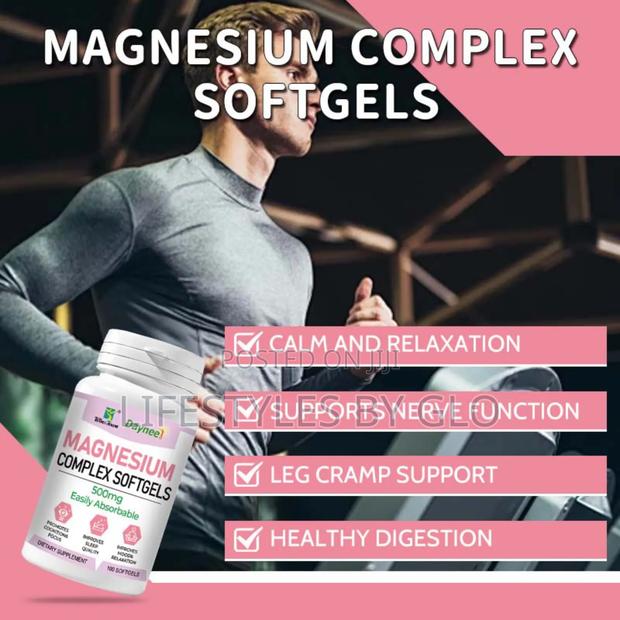 Magnesium Complex Softgel 500g- Easily Absorbable - · Photo 2
