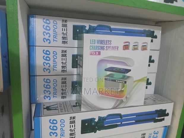 Led Wireless Phone Charging Bluetooth Speaker (Bt 2301) · Photo 3