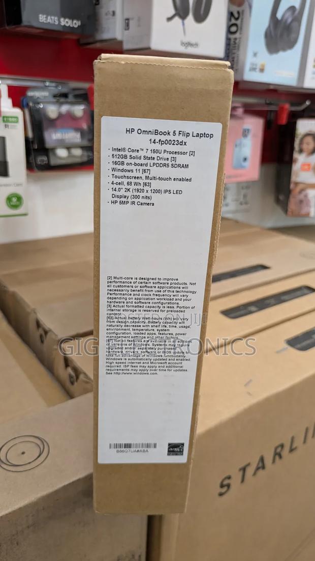 New Laptop HP OmniBook 5 Flip 14-fp0023dx 16GB Intel Core 7 SSD 512GB · Photo 2
