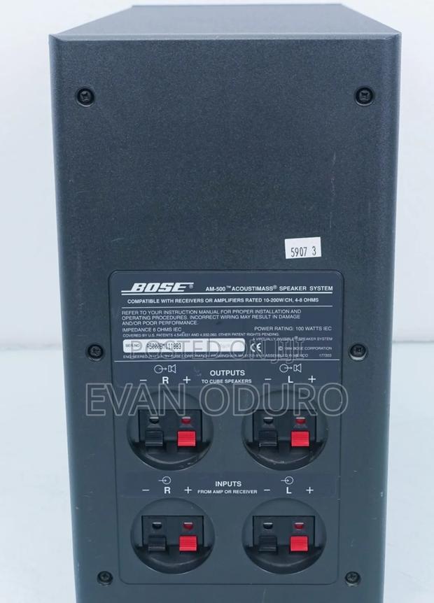 Bose Acoustimass Direct Reflecting Speaker System Sub W/ Dual Cubes. · Photo 4