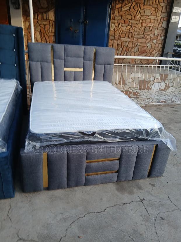 Luxury Bed Frame With Mattress · Photo 1